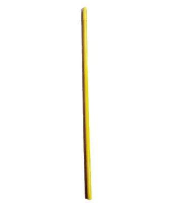 Hot Sale Pure Yellow Durable 22-23 mm Diameter Pvc Covers for Broom Handle Broom Stick for Broom Brush
