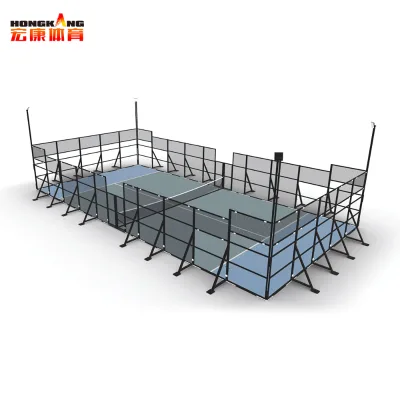 Factory Directly High Quality Padel Tennis Court Price Indoor Outdoor Paddel Court Glass Padel Courts  Flooring