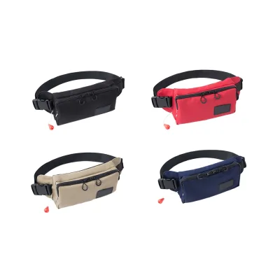 Adult Marine CO2 Cylinder Automatic Manual Inflatable Life Vest with TPU Buoyancy Reflective Waist Belt