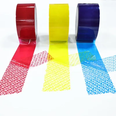 Custom Tamper Evident Adhesive Security Tape,VOID Anti-counterfeit Tape