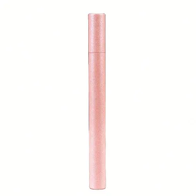 Custom Round Empty Paper Tube Packaging Candle Biodegradable Kraft Tissue Candle Window Cylinder Box