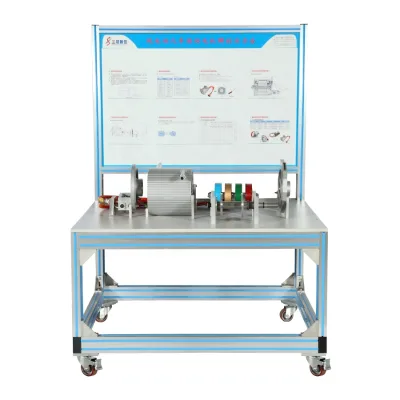 Pure Electric Car Drive Motor Anatomy Demonstration Table Metal School-Teaching Instrument