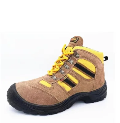 247 Custom Split Leather Upper Safety Shoes Fashion Labour Shoes Leather Upper Safety Shoes Men 247