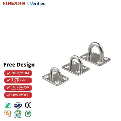 Beautifully Designed Heavy-Duty Metal Round Pad Eye Safety Feature with Zinc Plated & Galvanized Finish