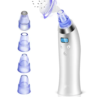 Adjustable Suction Vacuum Nose Rechargeable LCD Display Acne Removal Wrinkle Remover Skin Rejuvenation Device