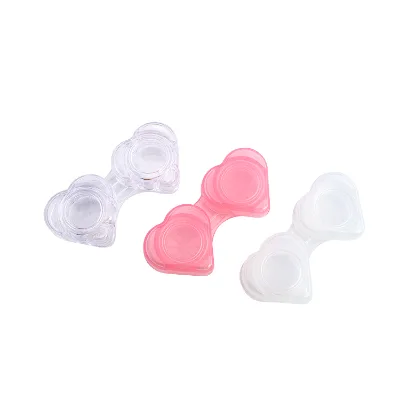Wholesale Popular Pink  Eco-friendly Lovely Contact Lenscontainer  Contact Lenses case