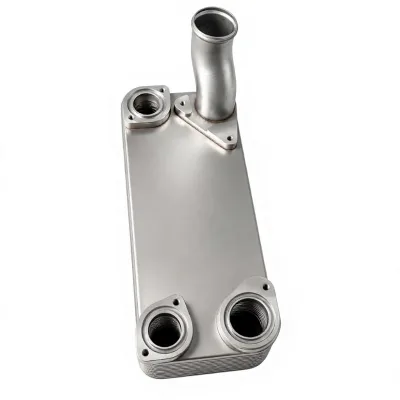 High Efficiency Solar Water Heating Vacuum Brazed Plate Heat Exchanger Corrugated SS316L Heat Transfer Unit Domestic Hot Water