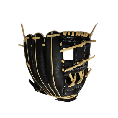 Custom High Quality Wholesale Pigskin Baseball & Softball Gloves Durable Left/Right Handed Throw Outdoor Use Embroidery Logo