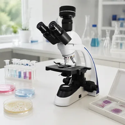 Best Selling Student Education Stereo Microscope with Halogen Upper and Lower Light Sources