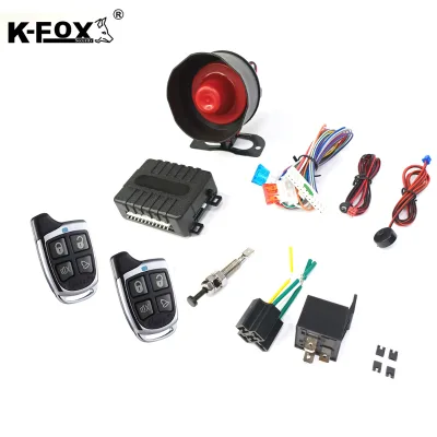 New Design South American Market Auto Universal One Way Car Security System Car Alarm System