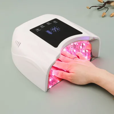 Misbeauty New 98w Uv Nail Lamp Gel Dryer Quick Dry White Led up Nail Lamp Uv Lamp Professional Rechargeable Style