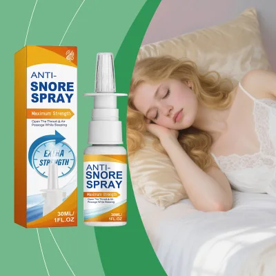 Wholesale 30ml Long Term Relief Natural Anti Snoring Spray Night Comfort Body Care Spray Nasal Throat Sleep Aid Relief