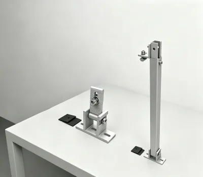For Panel Flat Roof Mounting System Kit Home Adjustable Tilt Q235/SUS304/SUS410 Material 25 Year Lifespan