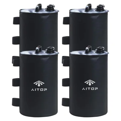 Canopy Water Weights Bag 10L Portable Water Sand Weights Strong Windproof for Pop up Canopy, Tent