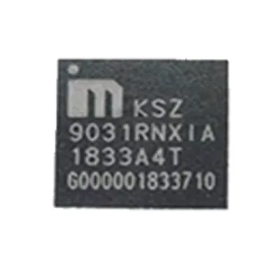 KSZ9031RNXIA encapsulated QFN48 RGMII Gigabit Ethernet transceiver interface driver Integrated circuits - electronic components ic