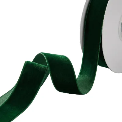 Single-sided Gift Packaging Christmas Ribbon Colorful Swan Velvet Ribbon Hair Accessories DIY Bow Decoration Packaging Ribbon