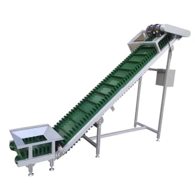 Belt Conveyor Customization Loading Stainless Steel Hopper Belt Conveyor