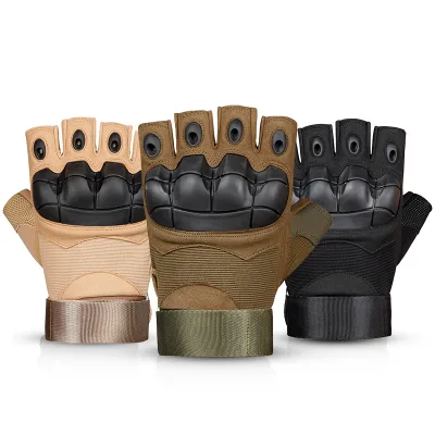 Wholesale Anti-Slip Sports Gym Gloves Wrist Support Half-Finger Gloves