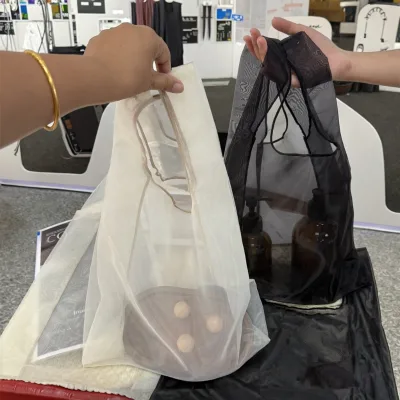 Organza Tote Bag Is Soft Portable  Environmentally Friendly and Can Be Reused As a Shoulder Bag