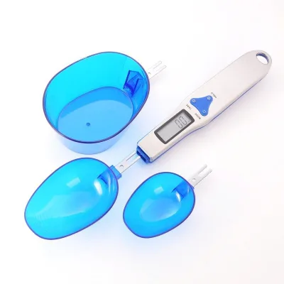 Digital Measuring Spoon Scale for Coffee, Milk Powder, and Baking - Stainless Steel