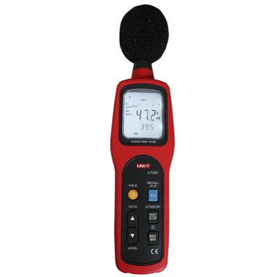 Uni-T UT352 Industrial Sound Level Meter Noise Meter Noise Analyzer; UT351 Noise Level Tester Sound Decibel Meter Guangdong Made