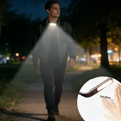 Neck Light Reading Lamp Adjustable Portable Lightweight 3Colors Timer Working Foldable Compact Manufacturer Shenzhen Factory