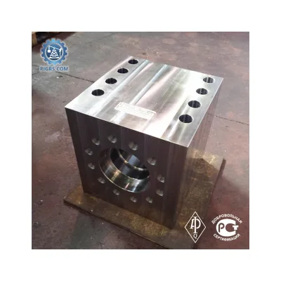 Advanced CNC Machining Technology High Machining Accuracy  CNC Machined Mud Pump Module for Horizontal Drilling