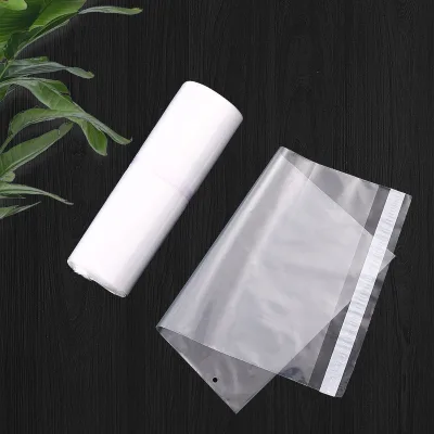 PE Self-adhesive Sealing Plastic Packaging Bag for Universal Use Clothes Storage Thickened Design Customization Screen Printing