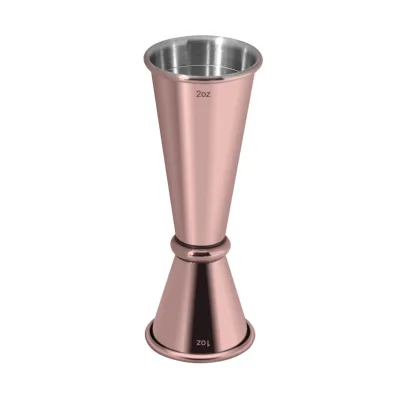 Stainless Steel Cocktail Jiggers Double Sided Jigger for Bartending 2 OZ 1 OZ Dual Measuring Cup for Bar Party Wine