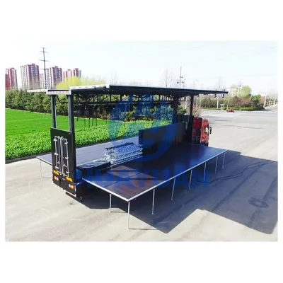 Mobile Stage Semi Trailer Factory Manufacturers Direct Mobile Stage Trailer