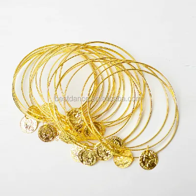Indian Belly Dance Coins Bracelet Wristband Women Dancing Accessories