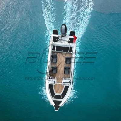 5.8m/19ft Speed Boat Engine Speed Boat Body Aluminum Boat for Activities Ce Certificate