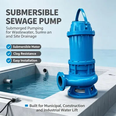 DEPUMP Residential Zone Sewage Disposal Submerged Dirt Suction Pool Waste Medium Purification Facility Sewage Pump Submersible