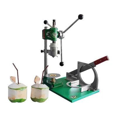 Manual Stainless Steel Food-Grade Coconut Peeler and Opener Portable Coconut Processing Tool for Street Vendors and Night Market