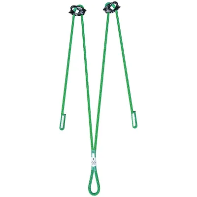 Camnal Adjustable Climbing Lanyard Single/Double Adjustable Lanyard for Aerial Work Etc.