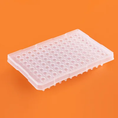 Virgin Medical Grade PP Half-Skirted 0.2ml 96 Well PCR Plate OEM for Lab Use ABI Machine