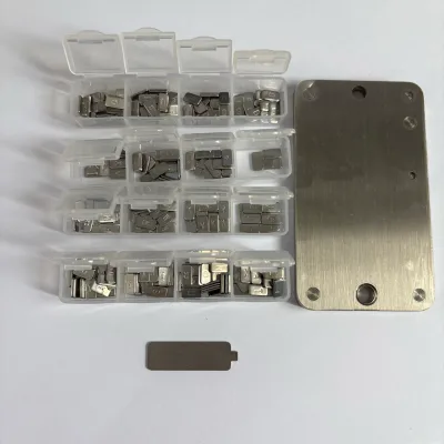 CNC Stainless Steel Cutting & Bending Processed Seed Phrase Storage 24 Nummers