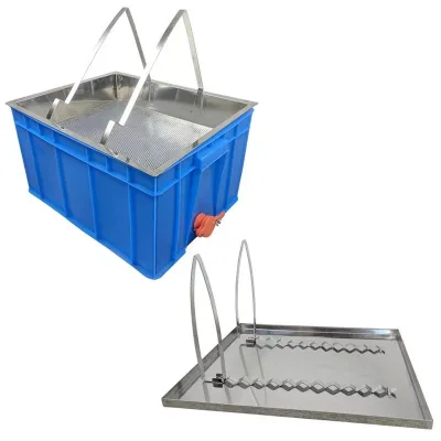 Beekeeping Tools Honey Metal Uncapping Tray Honey Harvest