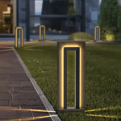 New Design High Quality Square Lawn Light Emitting Diode Modern Simplified Courtyard Light Outdoor Landscape Park Light