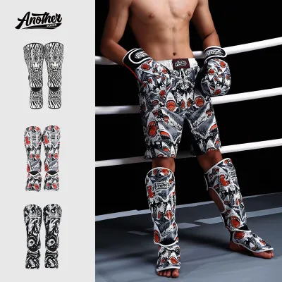 High Quality Muay Thai Shin Guard Leg Protection Shin Pads PU Leather Synthetic Leather Shin Pad