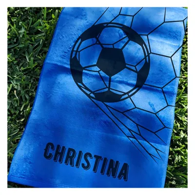 Personalized White Rally Towels  Custom Sports Wedding Graduation  Event Towels