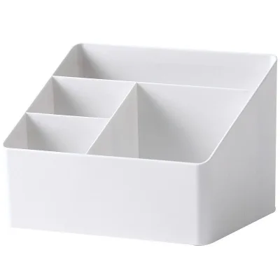 GREENSIDE Lazy Corner Modern Minimalist Multi-Functional Polypropylene (PP) Storage Box for Dorms Living Rooms Desks Cosmetics