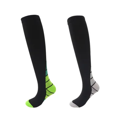 Fashion Sports Athletic Soccer logo Football Anti-slip Long High Cotton Socks