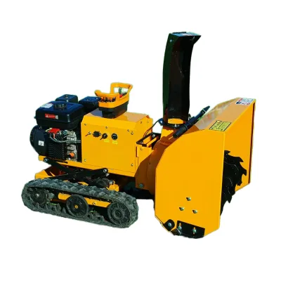 Industrial Snow Thrower Can Be Customized for Home Intelligent Remote Control Snow Thrower