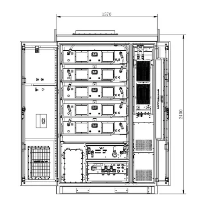 OEM ODM 380V 876V High Voltage Lithium Ion Battery 280ah Lifepo4 Battery 215kwh Energy Storage System