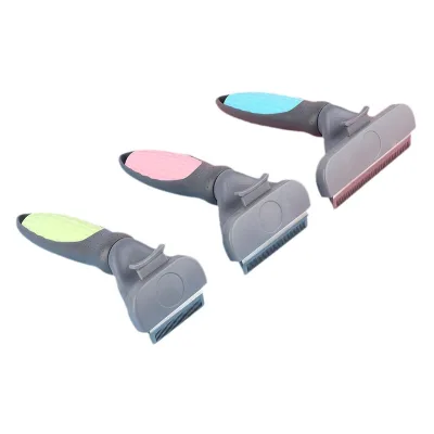Pet Grooming Brush Professional Hair Removal Comb for Cats and Dogs Smooth Brush Hair Removal Stainless Steel Pet Comb