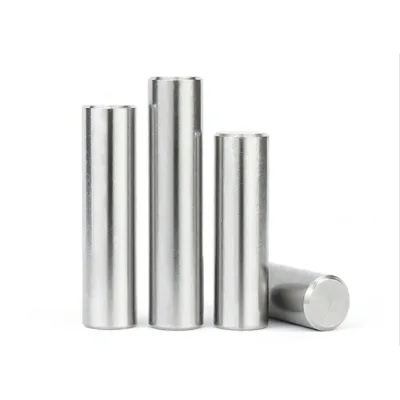 Custom Precision Carbon Steel Dowel Parallel Pins 1mm-6mm Stainless Steel Zinc Plated Finish Polished ISO Certified Fasteners