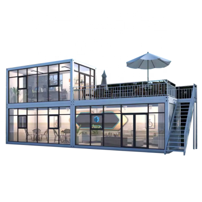 Chinese Hot Sale Two Prefab Story Container Hotel Rooms