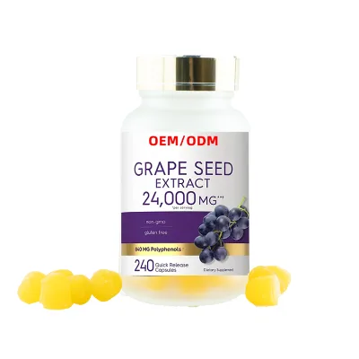 Natural Supplement Beet Root Gummies Grape Seed Vitamin B12 Gummy Support Grape Seed Extract Gummies