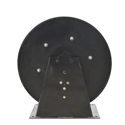1 Inch 15m Automatic Retractable Hose Reel Empty Reel Rack For Fuel Station Fuel Tanker Truck